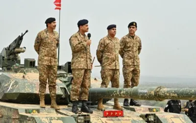 COAS General Asim Munir Witnesses “Hammer Strike” Field Training Exercise