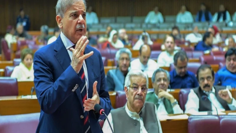 PM Shehbaz Sharif address in parliament over Indian attack on Pakistan