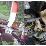 Sri Lankan Military helicopter crashes