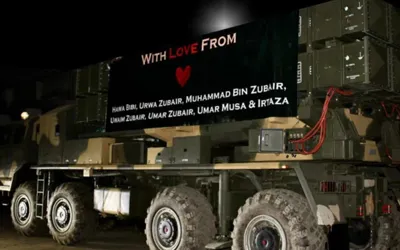 Pakistan mention the name of all martyred children on Fatah-1 missiles launch on India