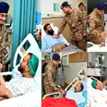 COAS Asim Munir visits CMH Rawalpindi to inquire of injured soldiers, civilians