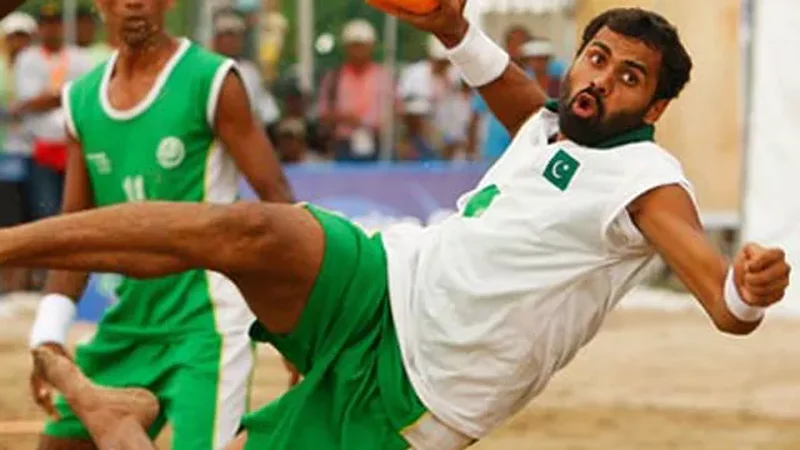 Pakistan qualified for the 10th Asian Beach Handball Championship