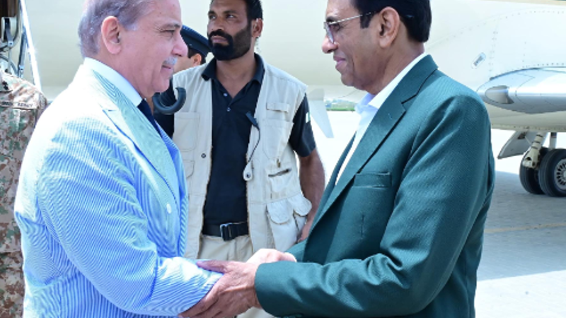 PM Shehbaz arrives in Karachi on day visit