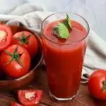 Can tomato juice improve your skin glow?
