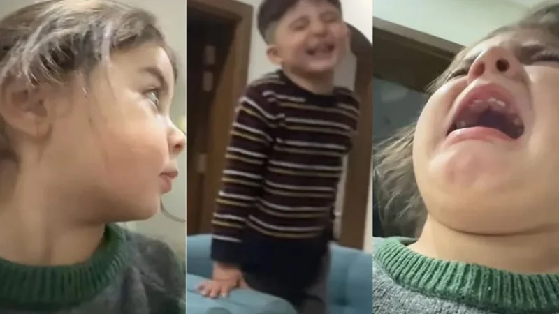 Watch: Pakistani boy prank his little sister who wanted to show her toys