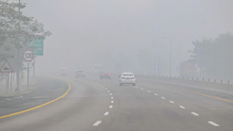 Dense fog forces closure of multiple motorway sections in Punjab