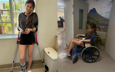 Jemima Goldsmith sustains injury after hiking accident in Cape Town
