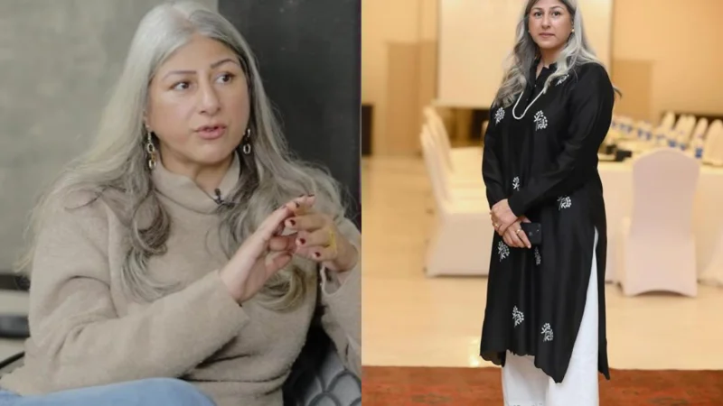 Naveen Naqvi talks about her Grey hair and being single