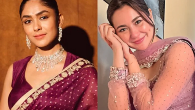 Mrunal Thakur mistakes fan account for Hania Amir's account; Netizens react humorously