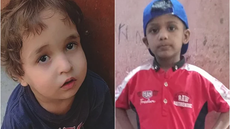 Two minor boys