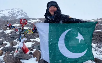 Pakistani mountainer Samar Khan conquers South America’s tallest peak