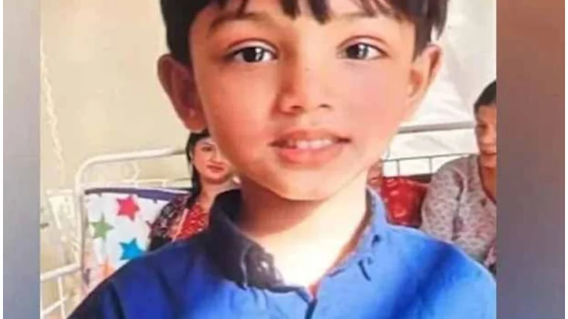 Body of missing child found in water underground tank
