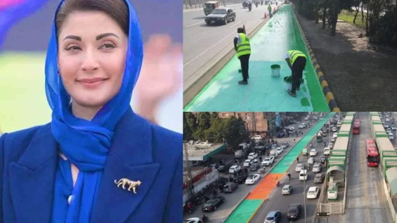 CM Punjab introduces dedicated motorcycle lanes on Lahore roads