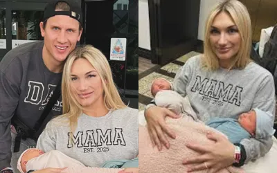 Brooke Hogan and Steven Oleksy introduce their Twins, Oliver and Molly