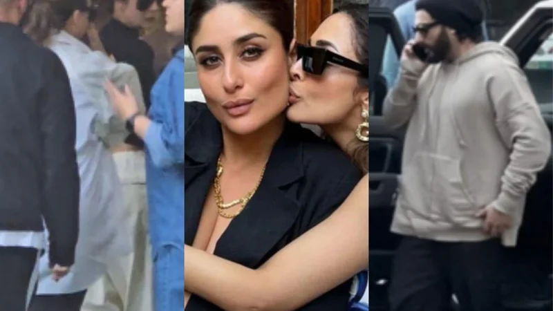 Arjun Kapoor, Malaika Arora join Kareena Kapoor to check on Saif Ali Khan’s health