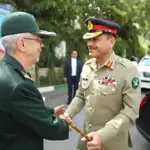 Iran’s military commander calls on COAS Syed Asim Munir