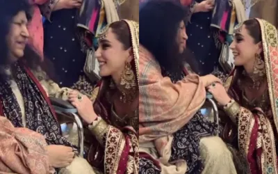 Maya Ali shares heartfelt moments with Abida Parveen from fashion show in Qatar