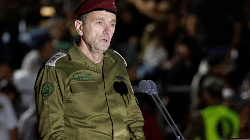 Israeli army chief Herzi Halevi resigns