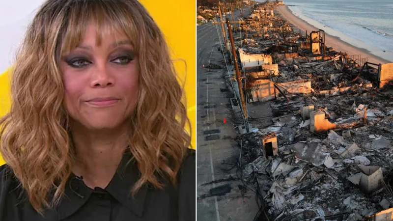 Supermodel Tyra Banks reveals struggle she face after losing her home in LA wildfires