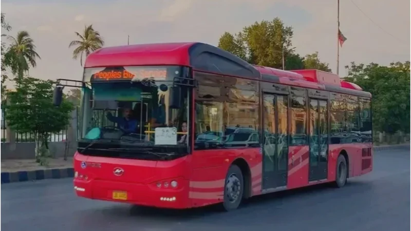 Karachi People Bus Service
