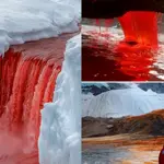 Watch: Antarctica’s mysterious blood red Waterfall from ice glacier