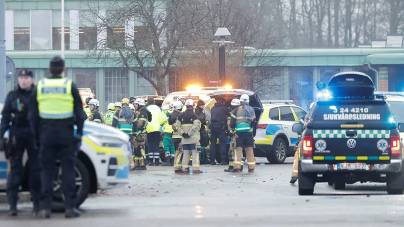 Swedish Police confirm five people shot in Orebro school attack