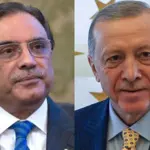 President Zardari meets Tayyip Erdogan in Istanbul en route to Portugal