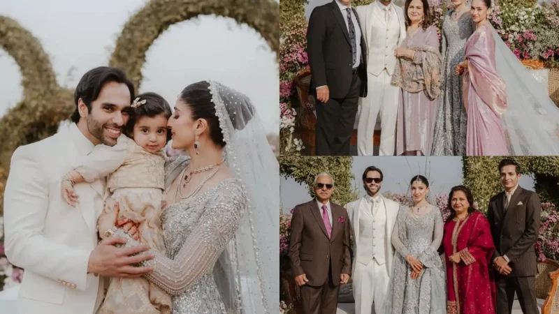 Mawra Hocane & Ameer Gilani’s stunning family moments from their ‘Walima’
