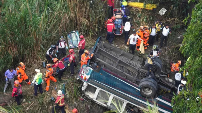 At least 51 killed in tragic bus crash in Guatemala