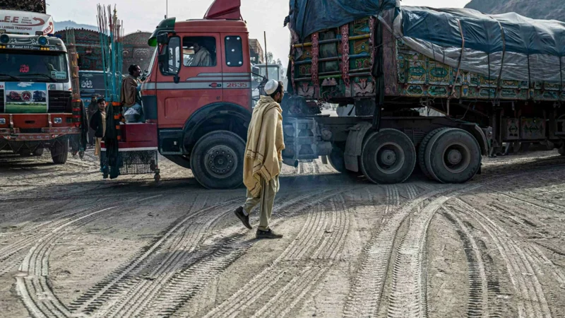 Transporters protest on national highway over vehicle burning