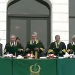 CJP Yaha Afridi administers oath to newly appointed SC judges