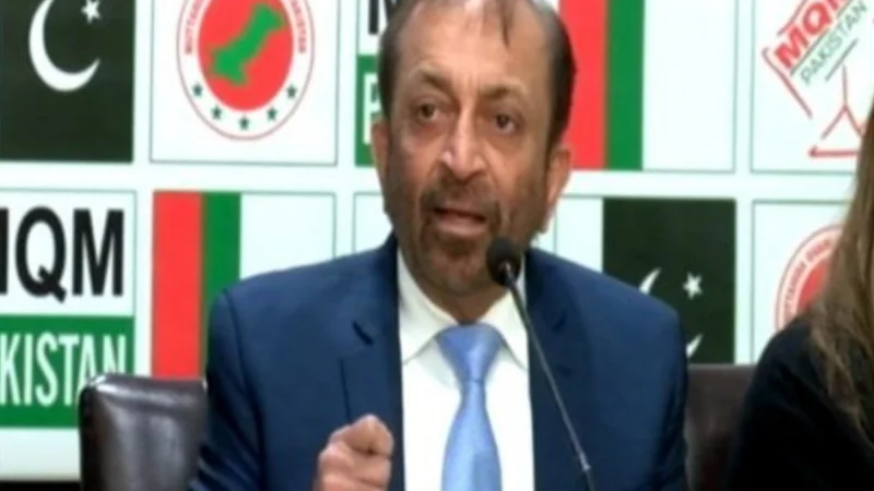 Dr. Farooq Sattar claims conspiracy is being plotted to incite ethnic clashes in Karachi