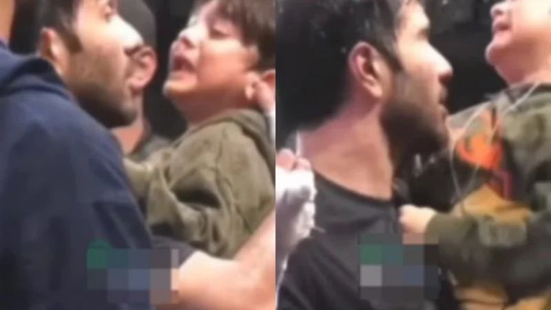 Feroze Khan faces online criticism for beinging young son to watch intense boxing
