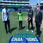 ICC Champions Trophy 2025: Pakistan wins toss, opts to bowl first against New Zealand in opening match