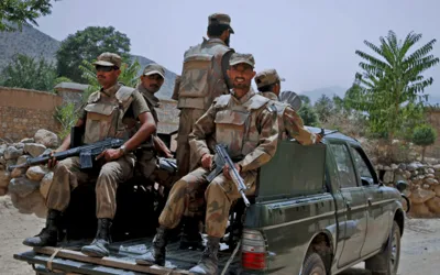 Security forces killed seven terrorists in KP IBOs