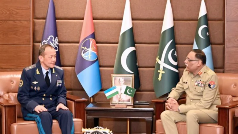 Uzbek Deputy Defence Minister calls on CJCSC
