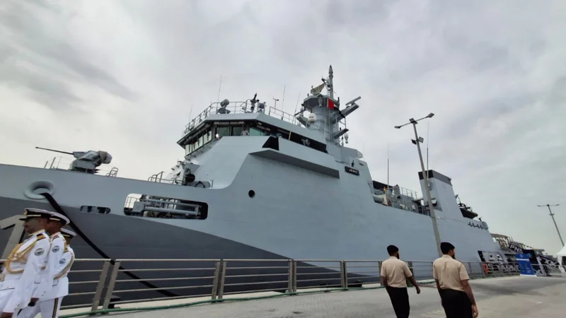 PNS YARMOOK participates in international defence exhibitions