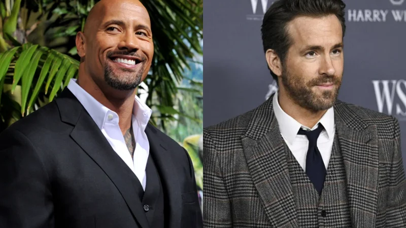 Who is the world's richest actor in Hollywood? Dwayne Johnson or Ryan Reynolds