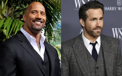 Who is the world's richest actor in Hollywood? Dwayne Johnson or Ryan Reynolds