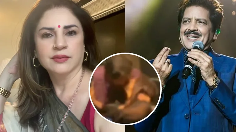 Kunickaa Sadanand breaks silence on Udit Narayan's PDA controversy