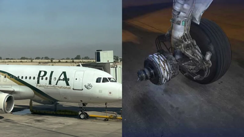 PIA flight lands with missing Wheel, Authorities begin inquiry