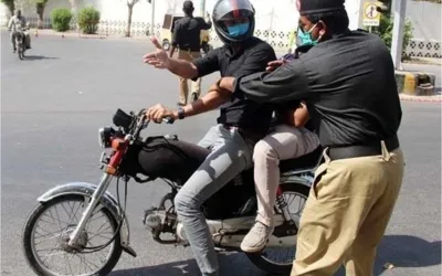 Commissioner Karachi imposes ban on pillion riding in city