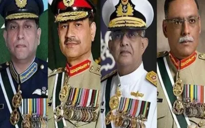 Pakistan Day: CJCSC, Service Chiefs extend heartfelt greetings to nation
