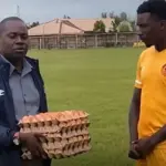 Unusual Reward: Zambian player given eggs for man of match award