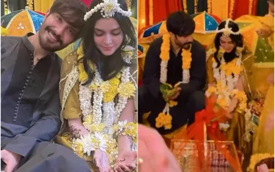 Feroze Khan & Dua Pictures From Mehendi Ceremony