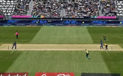T20 World Cup 2024: Pundits criticize New York's drop-in pitch used for SA vs SL game