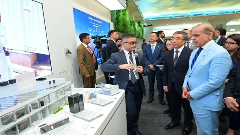 Shehbaz invites Huawei to invest in safe city, taxation, e-governance sectors