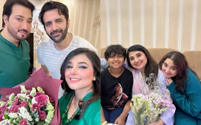 Javeria Saud celebrates midnight birthday bash with Family and Friends