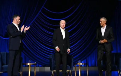 Biden criticizes supreme court at $28 Million fundraiser with Obama