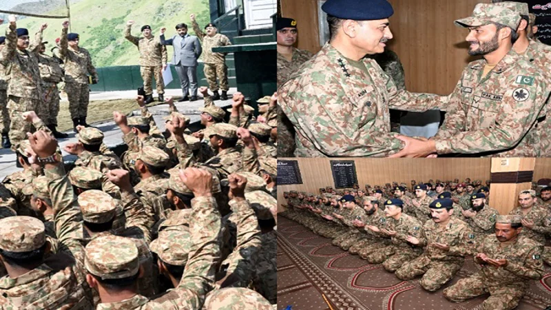 COAS spends Eid-ul-Azha with troops on LoC